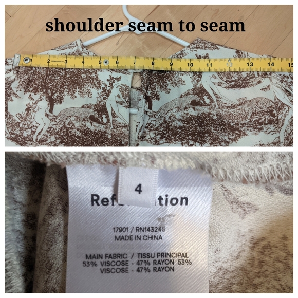 Reformation Rousseau Gavin Midi Dress - Picture 11 of 16